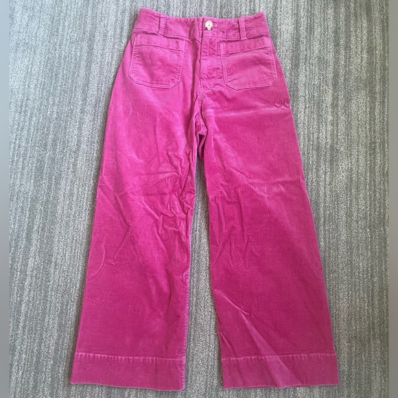 Maeve Pink Wide Leg Pants - Picture 1 of 3